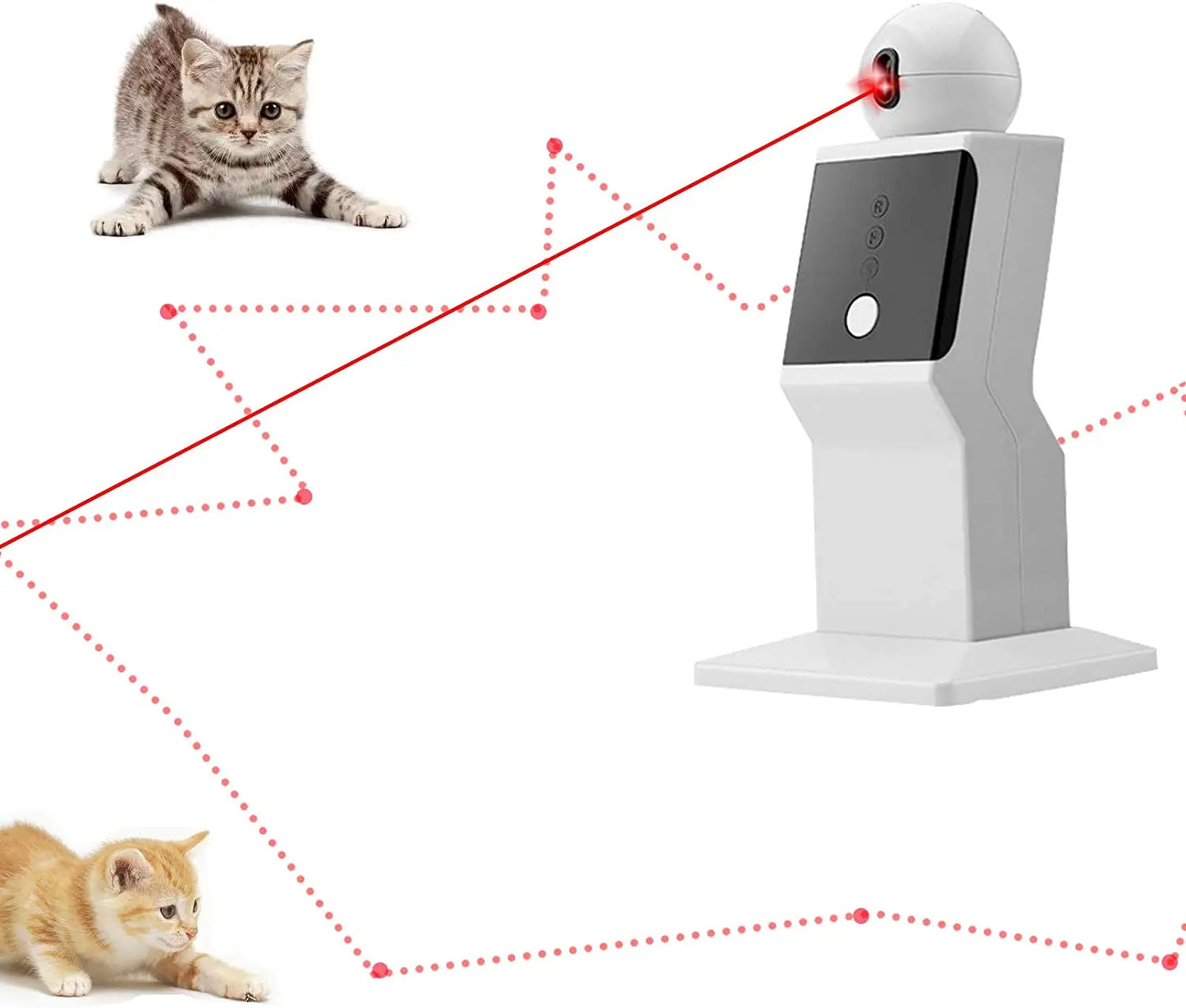 🤖 Interactive Laser Robot: The Perfect Companion for Your Cat!