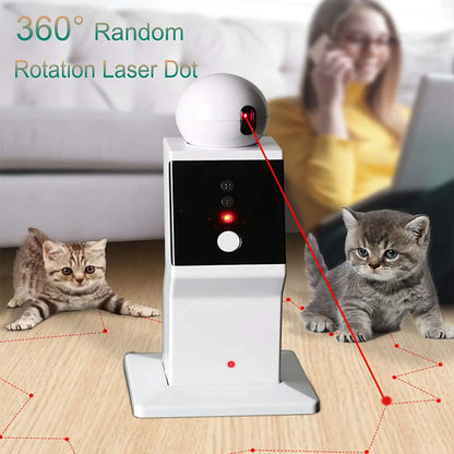 🤖 Interactive Laser Robot: The Perfect Companion for Your Cat!